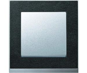 Merten Pure Decor Frame - Set of 2, Slate/Aluminium MEG4020 3669