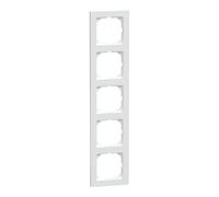 Merten Pure Frame, 5 Compartment, Active White, MEG4050 3625