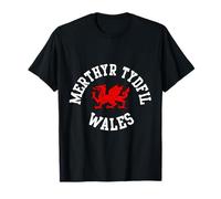 Merthyr Tydfil Welsh Dragon Suitable for Kids Men Women T-Shirt