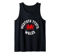 Merthyr Tydfil Welsh Dragon Suitable for Kids Men Women Tank Top
