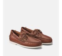 Merton Leather Boat Shoes Tan