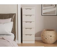 Merton Tallboy Chest of Drawers 5 Drawers Kashmir