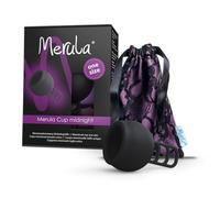 Merula Menstrual Cup Midnight (Black) "one Size" - Made of Medical-Grade Silicone