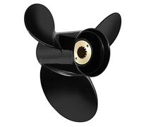 Meruzue OEM 48-73140A45 Upgrade Aluminum Boat Outboard Propeller 10 1/8x15 fit Mercury Engines 25-70 HP, 13 Spline Tooth,RH