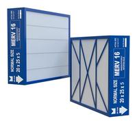Merv 16 Air Filter Compatible with Lennox X6675 and Lennox HCC20-28 Furnace HVAC System, Part Number HCF20-16, (20x25x5), 2 Pack