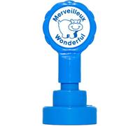 Merveilleux FRENCH Self Inking Teachers Reward Stamp X11894