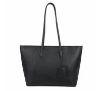 Mervokl Women Handbag Tote Bag Soft PU Leather Lightweight Stylish Large Shoulder Bag with Zipper for School Work Leisure Travel Shopping Black