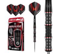Mervyn King SE Darts | The King | Special Edition Steel Tip Darts 24g | Winmau