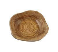 MerwDeeyt Wooden Fruit Bowl, Creative Root Carving Bowl, Decorative Natural Wooden Tray, Durable and Stylish Serving Bowl, Handmade Decorative Trays for Jewellery Displaying (25-29cm)