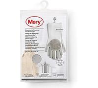 Mery Silicone Cleaning Gloves 2 Pack, Light Grey, Size: 34.5 x 15.5 x 2.5 cm - One Size
