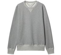 Merz b Schwanen 3M46 Mid-Century Machine Fleece Classic Fit Sweatshirt - Grey Mel L L
