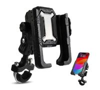 Merzio Motorcycle Phone Mount,1s Quick Release Bike Phone Holder, Unblocked Camera Bicycle Phone Mount for Handlebar, Scooter and Ebike Accessories