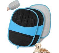 Merzio Pet Hair Remover Glove, 2-Pack Reusable Electrostatic Magic Brush for Dog & Cat Hair Removal, Double-Sided Grooming Mitt for Furniture, Clothes, Sofa, Carpet & Car Seat, Washable Fur Remover