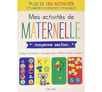 Mes activités de maternelle moyenne section: Logique, observation, coloriages, jeux, chiffres, formes, couleurs