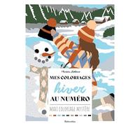 Mes coloriages au numéro - Hiver