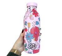 MES COURSES EN VRAC CLIMA insulated bottle 500ml - Bloom Bloom Pink 24 Bottles