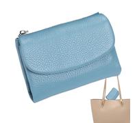 Mes Dames - Purse For Women | Women's Purses | Artificial Leather Coin Purse For Women | Small Change Organizer Modern Holder Slim Holder For Traveling, Blue, Se référer au descriptif, Refer to