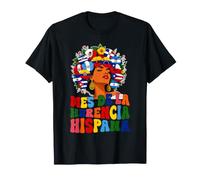 Mes de la Herencia Hispana Hispanic Heritage Countries Flags T-Shirt