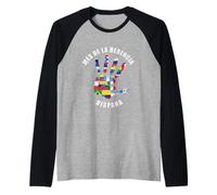 Mes de la Herencia Hispana Latino Hispanic Heritage Month Raglan Baseball Tee