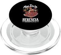 Mes De La Herencia Hispana Mexico PopSockets PopGrip for MagSafe