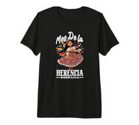 Mes De La Herencia Hispana Mexico Premium T-Shirt