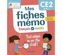 Mes fiches mémo Français et Maths CE2: Une collection conçue par Lutin Bazar - Tout retenir en un clin d'oeil