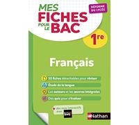 Mes Fiches pour le BAC 1re Français