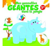 Mes gommettes GÉANTES à la ferme - 3+ (Mon album gommettes géantes)