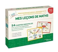 Mes leçons de maths - niveau collège: 54 cartes mentales pour comprendre facilement les maths et préparer sereinement l'épreuve du brevet ! + Livret