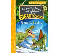 Mes premières lectures syllabiques Gigantosaurus - Niveau 1 - Giganto et Spino - Larousse: GS-CP niveau 1