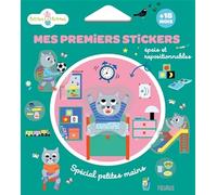 Mes premiers stickers - Au fil de la journée: Spécial petites mains. Avec 28 stickers épais et repositionnables et 4 tableaux à compléter