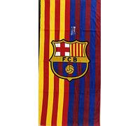MES QUE UN CLUB FC Barcelona Soccer Team Two Tone Beach Towel by MES QUE UN CLUB