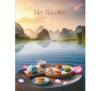 Mes Recettes préférées - Carnet de recettes grand format A4 à remplir avec vos 100 recettes adorées