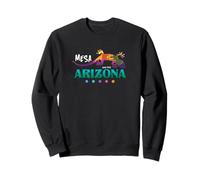 Mesa Arizona USA Desert Gecko Lizard Art Vacation Souvenir Sweatshirt