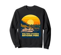 Mesa Verde Colorado National Park Retro Sunset Sweatshirt