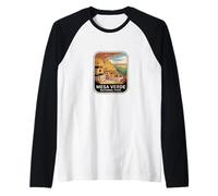 Mesa Verde National Park Souvenir Montezuma Colorado Raglan Baseball Tee