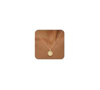 Mesaro Necklaces for Women - Initial Necklace A-Z Choker with Adjustable Chain 14K Gold Plated Jewelry Girls Birthday Presents Personalised Gifts Valentine's Day Gifts for Her 42+5cm (C)