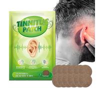 Mesayra Natural Tinnitus Relief Patches for Ringing Ears - Herbal Formula to Improve Hearing & Boost Blood Circulation, 48 Count