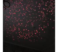 Meschett Glow in The Dark Stars Decals Decor 633 Pcs Luminous Dot Stars, 3D Starry Stars Glow in The Dark Stickers for Ceiling or Wall and Kids Bedroom Decor, Pink