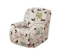 MESCXTY 4/6/8 Piece Recliner Chair/Sofa Slipcover With Pockets 2/3/1 Seat Stretch Sofa Covers Lazy Boy Chair Cover Reclining Couch Fallon Collection For Elastic Bott