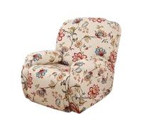 MESCXTY 4/6/8 Piece Recliner Chair/Sofa Slipcover With Pockets 2/3/1 Seat Stretch Sofa Covers Lazy Boy Chair Cover Reclining Couch Fallon Collection For Elastic Bott