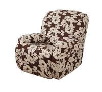 MESCXTY 4/6/8 Piece Recliner Chair/Sofa Slipcover With Pockets 2/3/1 Seat Stretch Sofa Covers Lazy Boy Chair Cover Reclining Couch Fallon Collection For Elastic Bott