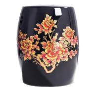 MESCXTY Ceramic Rice Jar Cylinder With Lid Household Sealed Dispenser Large Grain & Storage Container Jars Airtight Bucket Food Containers Box Corn Bin Kitchen Dispenser(