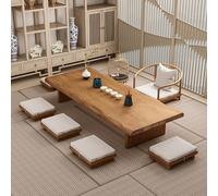 MESCXTY Large Size Japanese Floor Low Table,Multifunctional Rectangular Wooden Tea Table,Wooden Table - for Tatami Sitting,for Living Room(100 * 50 * 35cm/39.4 * 19.7 * 13.8i