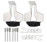 Mesee 2 Packs Chainsaw Sharpening Attachment Kit, Chains Saw Sharpener Guide Drill Adapter Electric Grinder Sharpening Polishing Rotary Tool Accessory Set