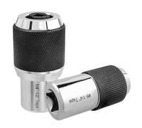 Mesee 2-Piece Adjustable Tap Socket Set, 3/8" Drive Socket Adapters Holder with Adjustable Jaws, Extractor Tool for Thread Taps, Reamers, Screw Extractors
