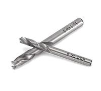 Mesee 2 Pieces HSS Spot Weld Drill Bit Set, High-Speed Steel Cobalt Spot Welding Remover Cutter Drill Bits Welder Cobalt Tips, 6mm/ 8mm