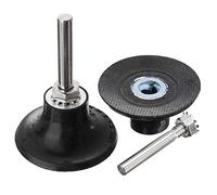 Mesee 2" Roll Lock Disc Pad Holder - 1/4" Shank Quick Change Discs Adapter Rotary Sanding Polishing Pad Holders Die Grinder Accessory, 2 Pieces