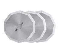 Mesee 3PCS Rotary Cutter Replacement Blades Cordless Electric Scissors Cutting Blades Cardboard Rotary Cutter Blade Refill for Leather Fabric Package Carpet Plastic Box Cutting