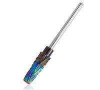 Mesee 5 in 1 Pro Nail Drill Bit, 3/32" Shank Tapered Barrel Nail Bit Tungsten Steel Nail File Drill Bit for Manicure Pedicure Acrylic Hard Gel Nails Art Polishing Cuticle Removal